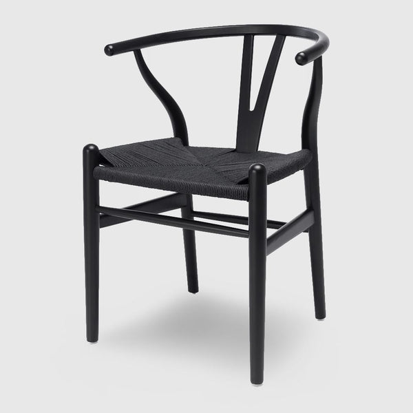Wishbone Chair - Black Oak