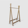 Wooden Clothes Rack - Solid Oak