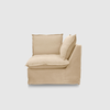 Byron Slip Cover Sofa - Corner (Modular) - Chambray
