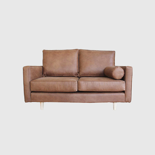 Plimmerton Vegan Leather Sofa - 2.5 Seater Reversible Chaise