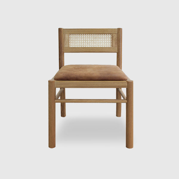 Oak Rattan Chair